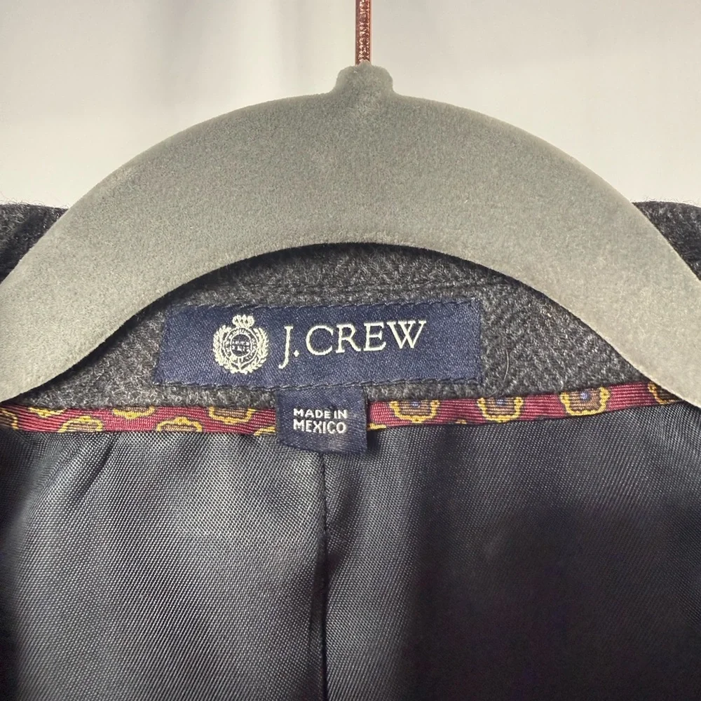 NWT J. Crew Wool Legacy Sportcoat in‎ Charcoal Gray Size 38R